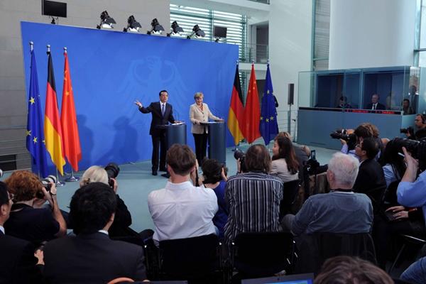 李克强总理;中德合作