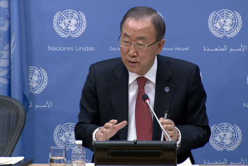 潘基文吁领导人效仿曼德拉为全球和平发展努力